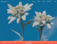 Tablet Screenshot of flora-helvetica.ch